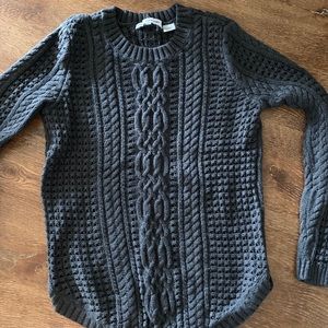 Cable knit cozy sweater
